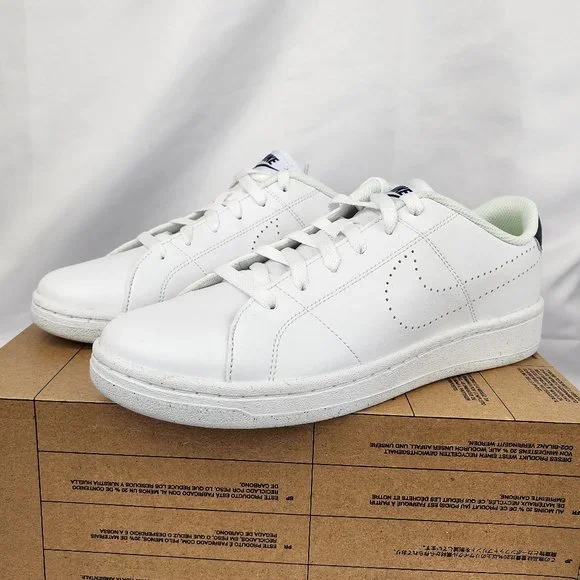 Tenis Branco Nike Court Royale Couro Tenis Branco Casual Nike